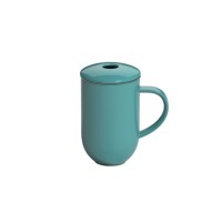 Кружка с ситечком C097-19ATE, фарфор, Teal, LOVERAMICS