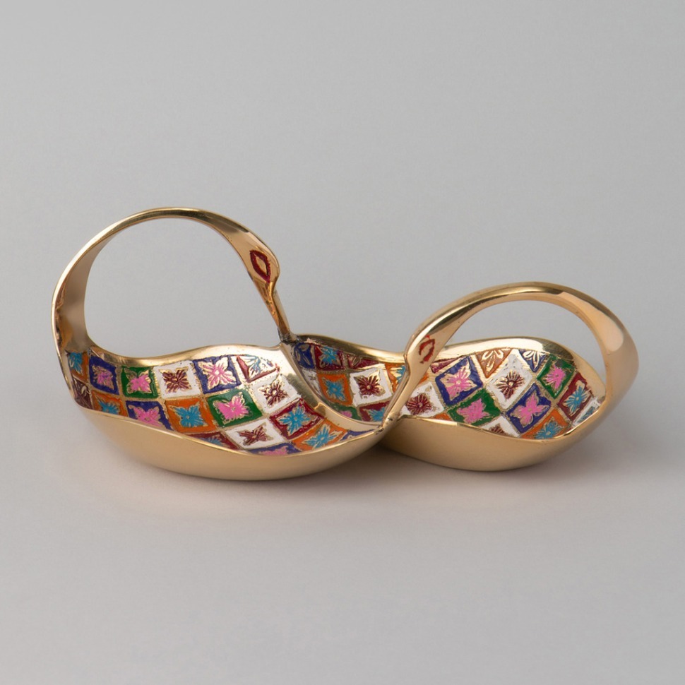 Фото Блюдо сервировочное лебедь диаметр=20см Lefard (733-214) - интернет-магазин МегаТерем в Москве