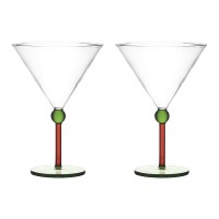 Набор креманок orb, 260 мл, зеленый/красный, 2 шт (79563)