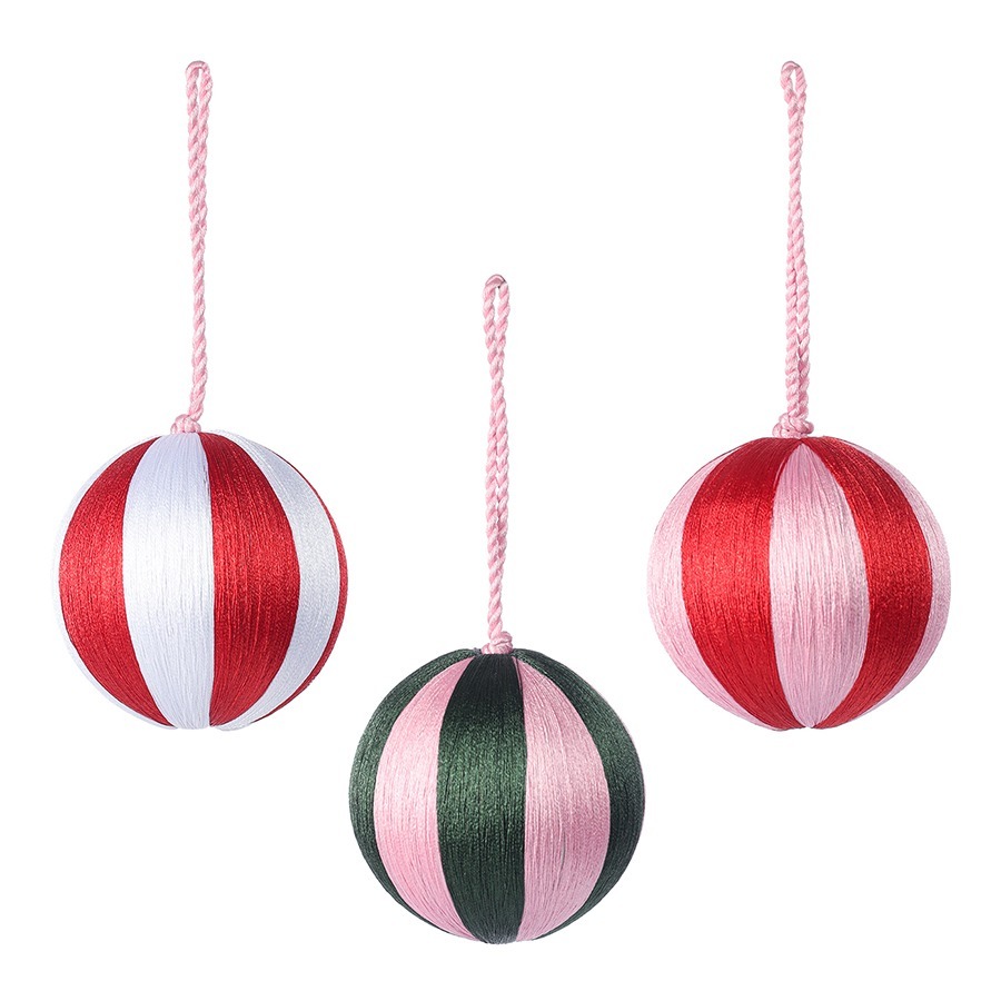 Фото Набор елочных украшений circus из коллекции new year essential, 3 шт. (79412) - интернет-магазин МегаТерем в Москве