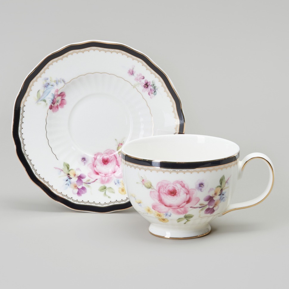 Фото Чайная пара lefard nostalgie 260 мл (590-665)  - интернет-магазин МегаТерем в Москве