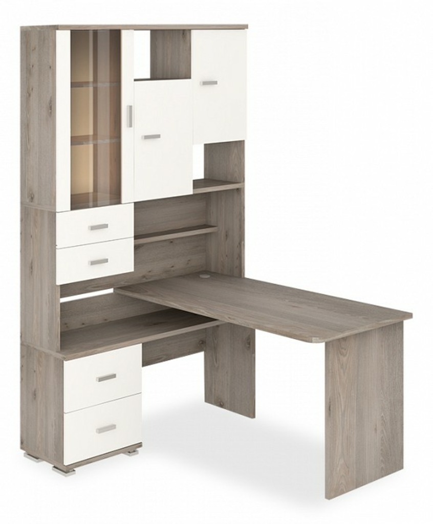 Фото Стол компьютерный Домино Нельсон СР-620-140 MER_SR-620-140-NBEN-LEV - интернет-магазин МегаТерем в Москве