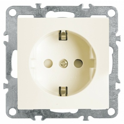 Розетка с заземлением и со ...