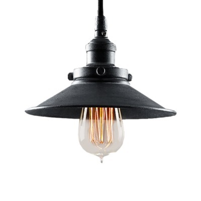 Люстра Филамент Сингл DTL9121, металл, Antique grey, RESTORATION HARDWARE