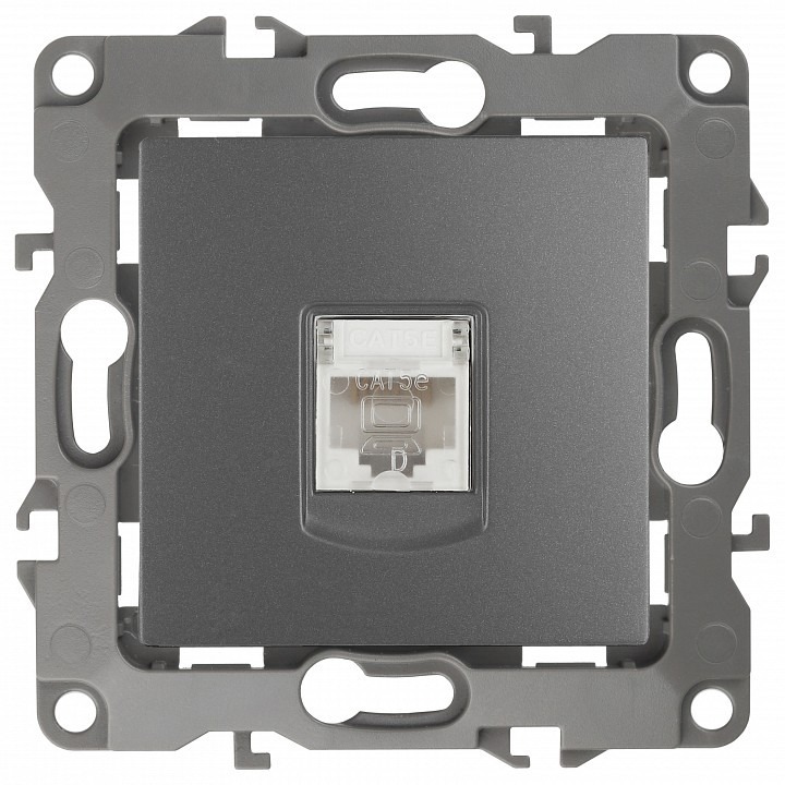 Фото Розетка Ethernet RJ-45 без рамки Эра Эра 12 12-3107-12 ER_B0019350 - интернет-магазин МегаТерем в Москве