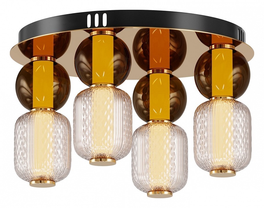 Фото Потолочная люстра Maytoni Drop MOD273CL-L60G3K MY_MOD273CL-L60G3K - интернет-магазин МегаТерем в Москве