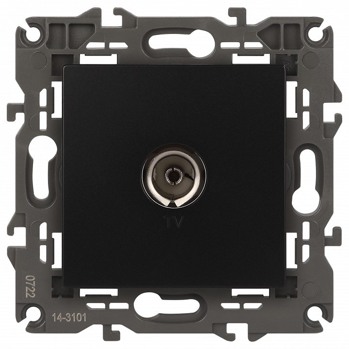 Фото ТВ-розетка без рамки Эра Эра Elegance 14-3101-05 ER_B0034294 - интернет-магазин МегаТерем в Москве