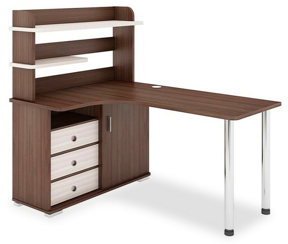 Фото Стол компьютерный СР-145М MER_SR-145M_SHKSH-LEV - интернет-магазин МегаТерем в Москве