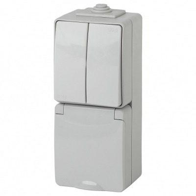 Блок с розеткой и выключате...