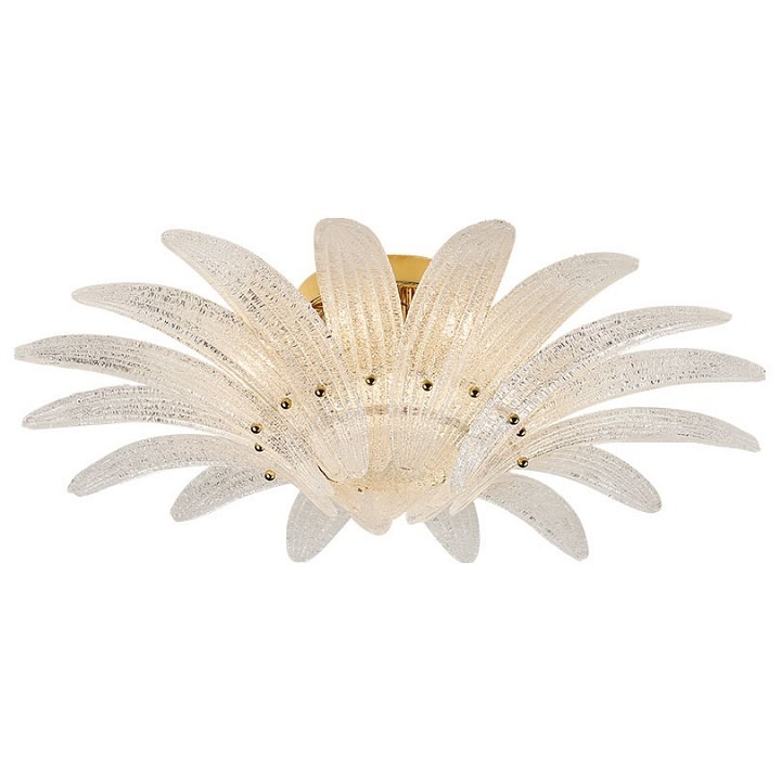 Фото Потолочная люстра Newport VICTORIA 8809/PL gold white NWP_M0070426 - интернет-магазин МегаТерем в Москве