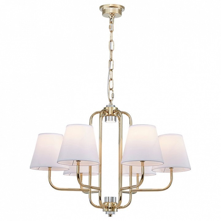 Фото Подвесная люстра Newport OLGA 4646/С gold NWP_M0070806 - интернет-магазин МегаТерем в Москве