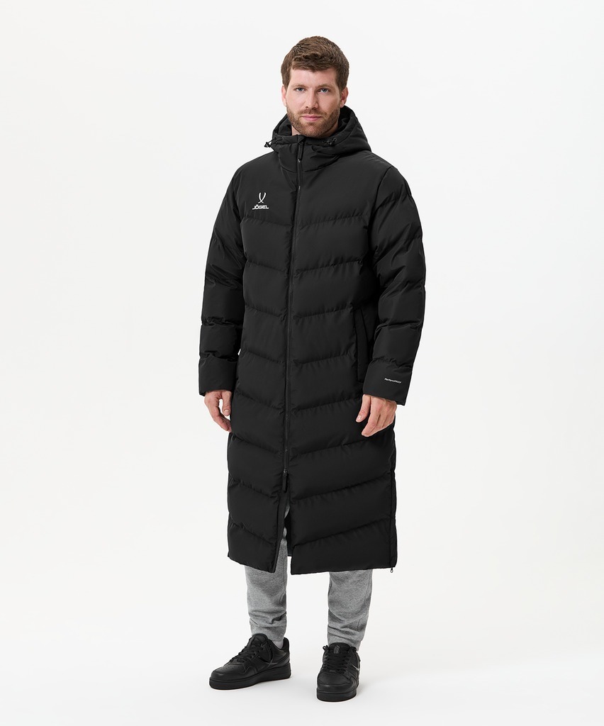 Фото Пальто утепленное JÖGEL ESSENTIAL PerFormPROOF Padded Coat, черный (2115797) - интернет-магазин МегаТерем в Москве