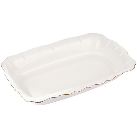 Фото Блюдо сервировочное для подачи LORAINE (90045-401L) - интернет-магазин МегаТерем в Москве