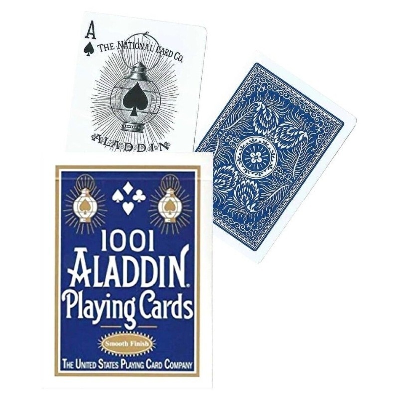 Фото Карты Bicycle Aladdin Playing Cards blue (64856) - интернет-магазин МегаТерем в Москве