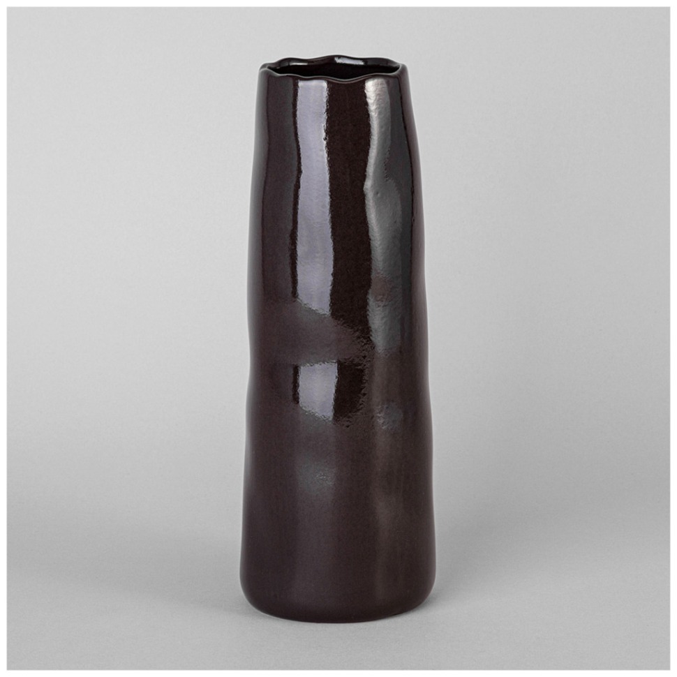 Фото Ваза 11*11*25см цвет: черный Lefard (374-149) - интернет-магазин МегаТерем в Москве