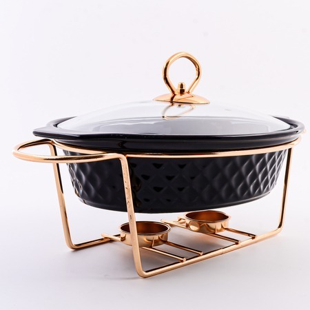 Фото Мармит с подогревом 1 л (7453-1) - интернет-магазин МегаТерем в Москве