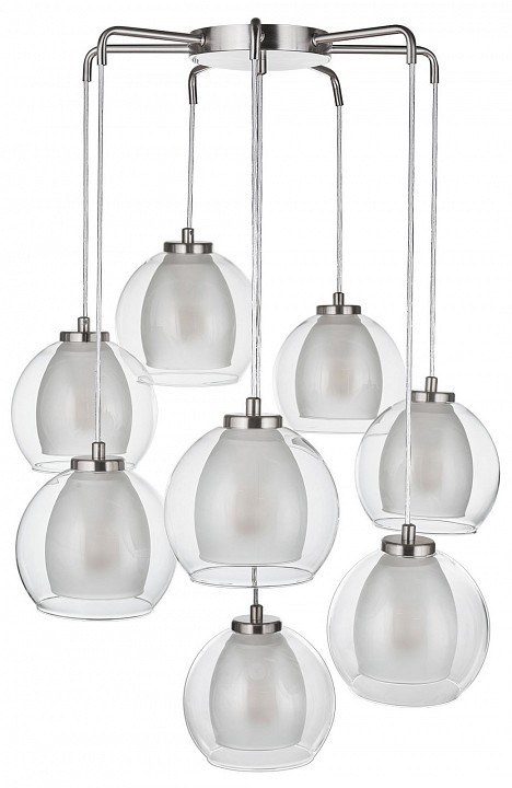 Фото Подвесная люстра 33 идеи PND169S PND169S.08.17.001.NI-S12TR ZZ_PND169S.08.17.001.NI-S12TR - интернет-магазин МегаТерем в Москве