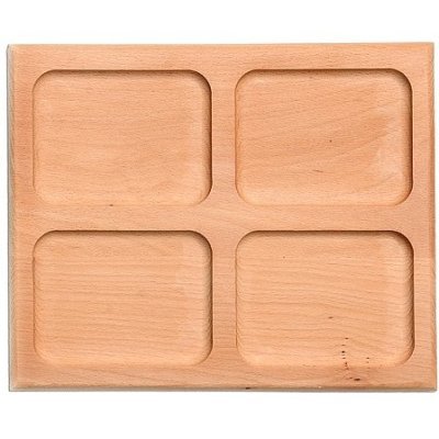 Менажница деревянная 4 секц...