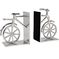 Держатель для книг "Велосипед" металл/хром 30*10*20см (TT-00007593)