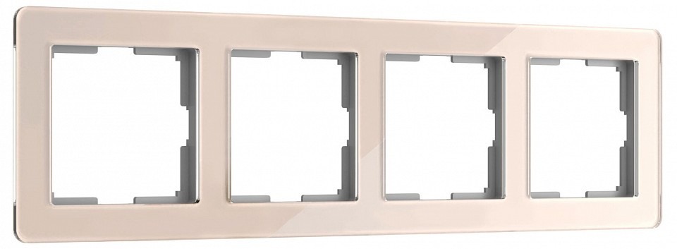 Фото Рамка на 4 поста Werkel Acrylic (айвори) W0042743 WRK_a062134 - интернет-магазин МегаТерем в Москве