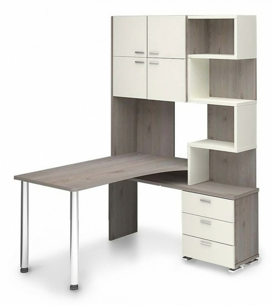 Фото Стол компьютерный Домино нельсон СР-500М160 MER_SR-500M_160_NBEN-PRAV - интернет-магазин МегаТерем в Москве