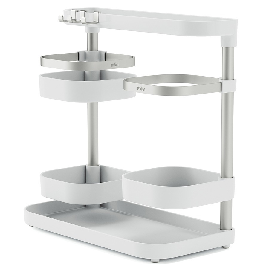 Фото Органайзер универсальный holster, белый/никель (75225) - интернет-магазин МегаТерем в Москве