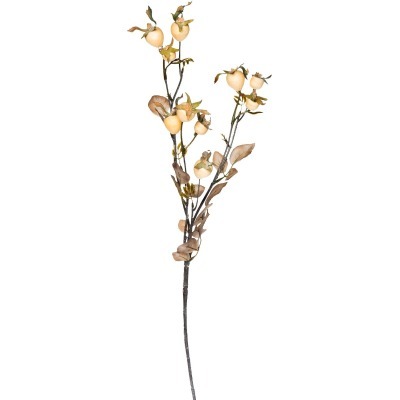 Ветка с плодами шиповника 74см (24) (TT-00006444)