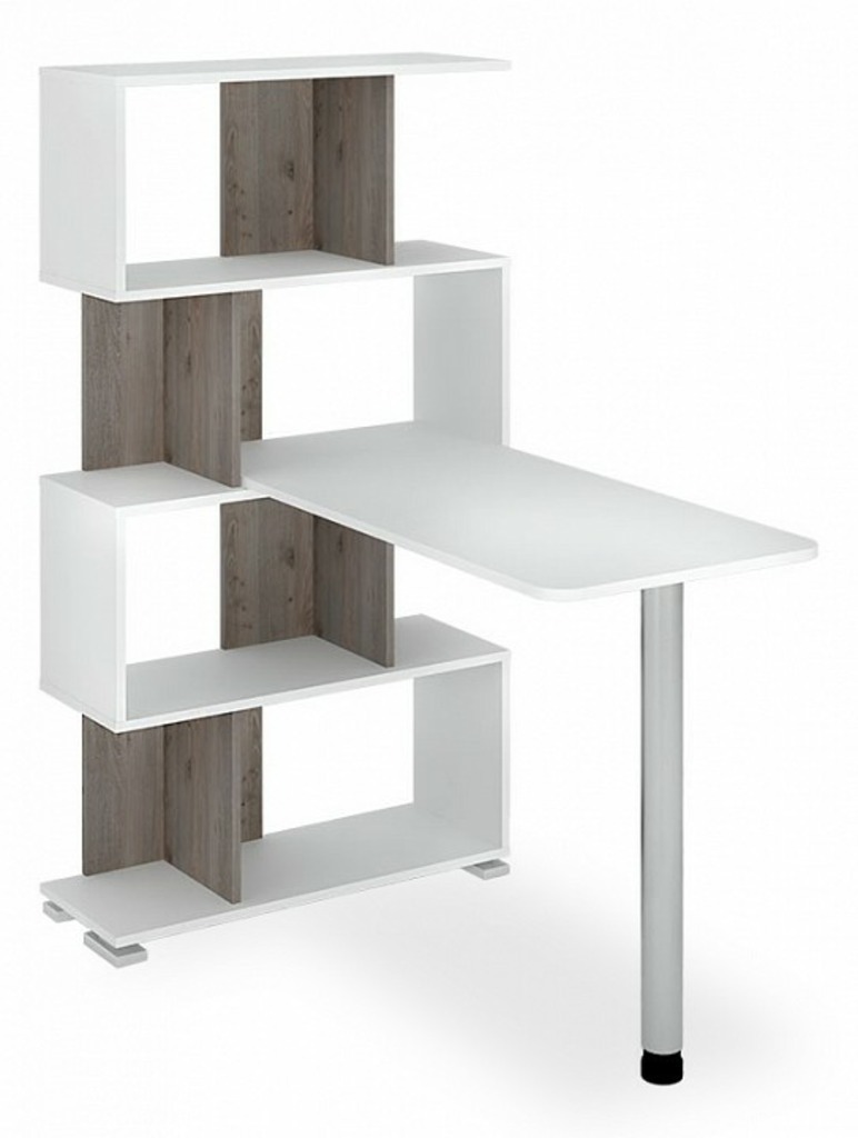 Фото Стол компьютерный Домино нельсон СЛ-5-4СТ MER_SL-5-4ST_BENBE - интернет-магазин МегаТерем в Москве