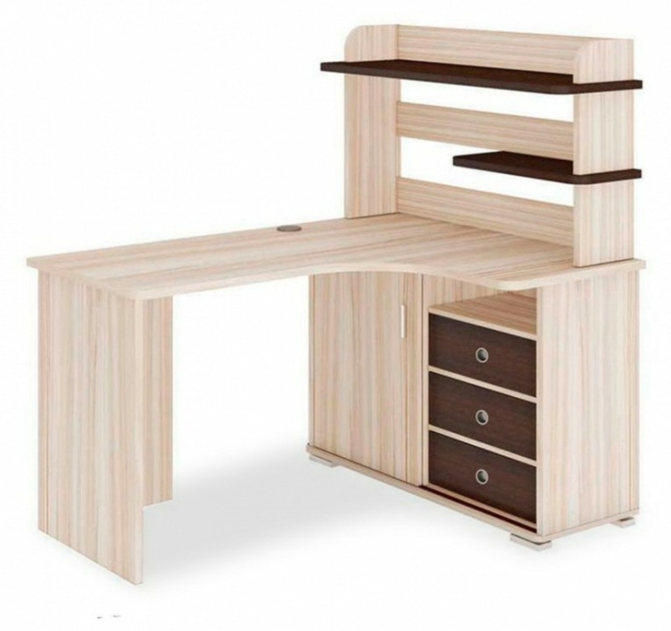 Фото Стол компьютерный Домино СР-145 MER_SR-145-KVK-PRAV-NOVYJ - интернет-магазин МегаТерем в Москве