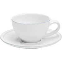 Кофейная пара FICS02-02202F, керамика, white, Costa Nova
