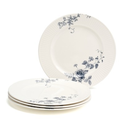 Набор тарелок закусочных lefard "blue garden" 4 шт. 20 см (191-347-1) 