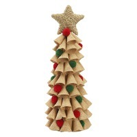 Декор новогодний classics из джута и гофрированного картона из коллекции new year essential (76819)