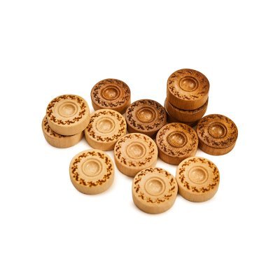 Набор фишек для нард "Узор 1", Haleyan (46994)