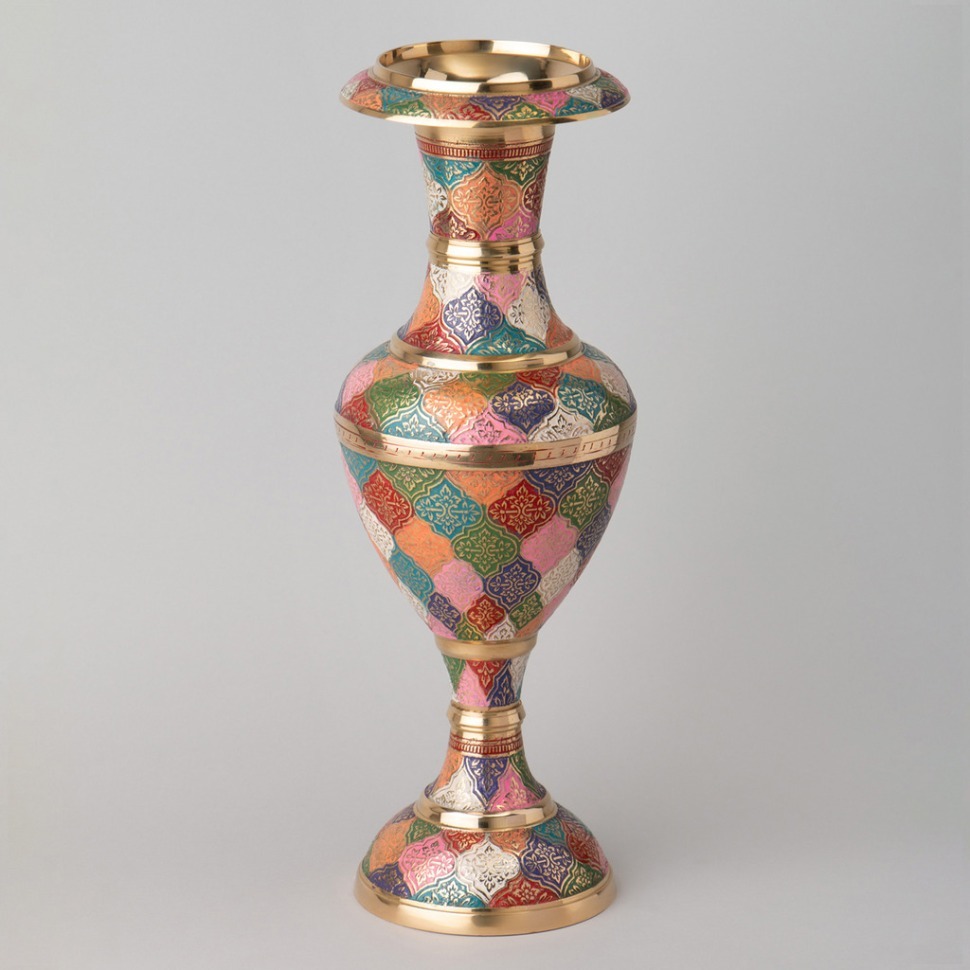 Фото Ваза резная высота=37см Lefard (733-215) - интернет-магазин МегаТерем в Москве