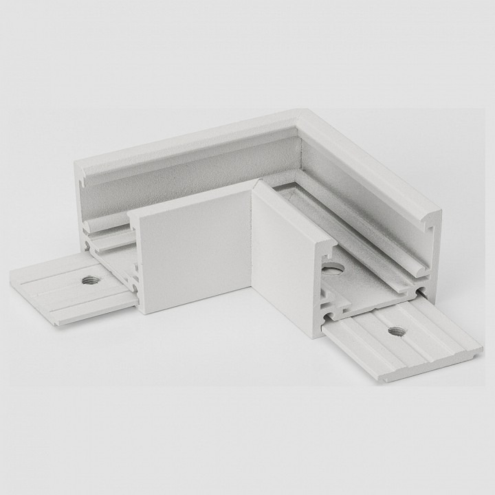 Фото Соединитель угловой L-образный для треков накладных Lumker SY-LINK 00-00013601 LMK_013601 - интернет-магазин МегаТерем в Москве