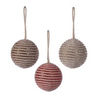 Набор елочных украшений rustic diamonds из коллекции new year essential, 3 шт. (79413)