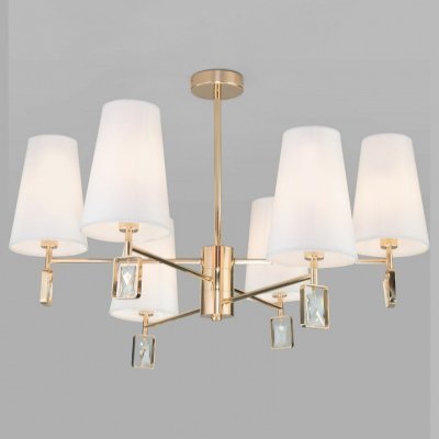 Люстра на штанге Eurosvet Milazzo 60137/6 золото EV_a060128