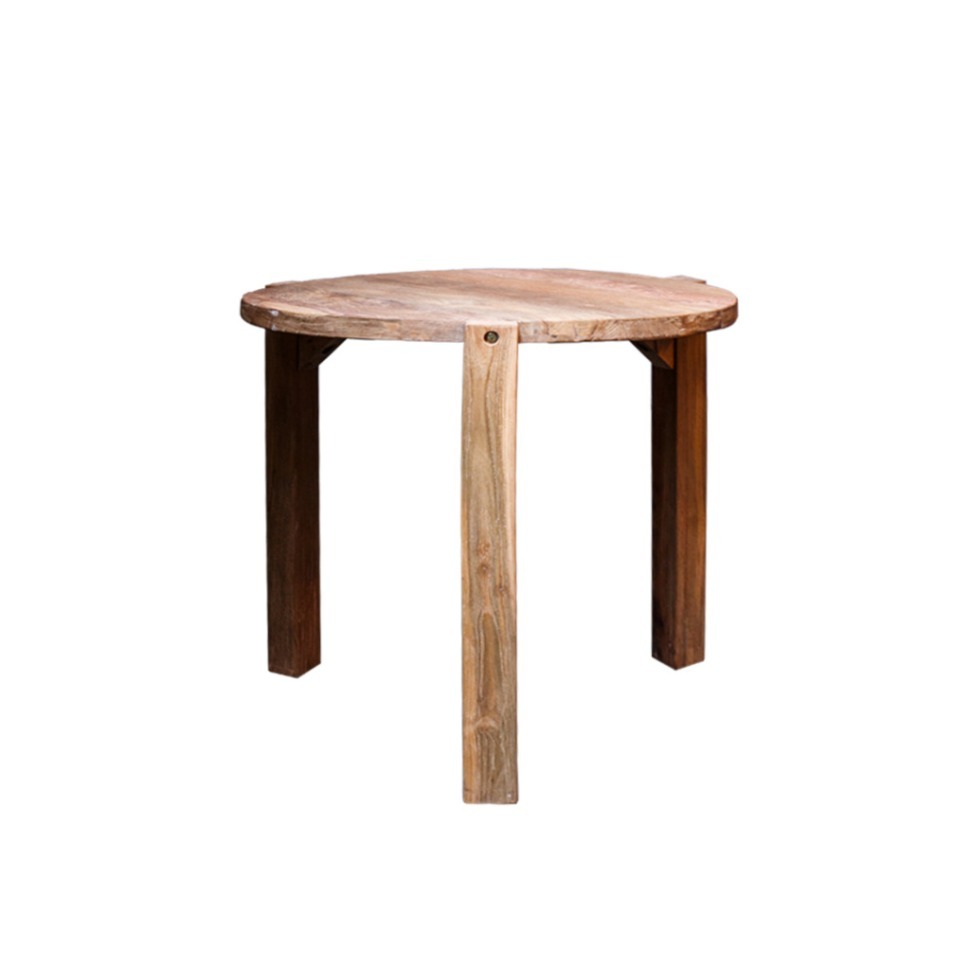 Фото Стол Венди XQSS16-80, массив тикового дерева, Rustic 1/Natural, ROOMERS FURNITURE - интернет-магазин МегаТерем в Москве