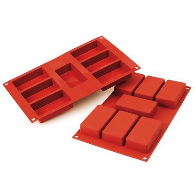 Форма для приготовления пирожных rettangolo силиконовая (68917)