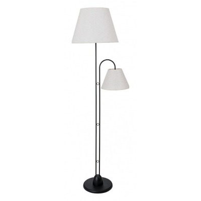 Торшер с подсветкой Arte Lamp Alea A5068PN-2BK AR_A5068PN-2BK