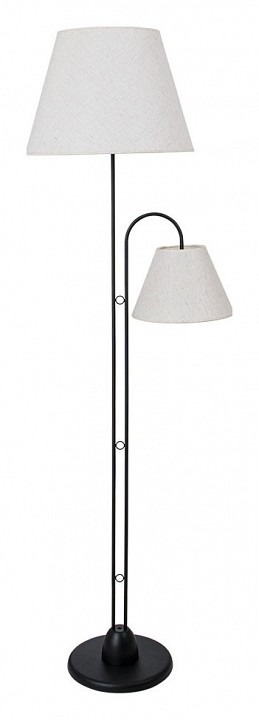 Фото Торшер с подсветкой Arte Lamp Alea A5068PN-2BK AR_A5068PN-2BK - интернет-магазин МегаТерем в Москве