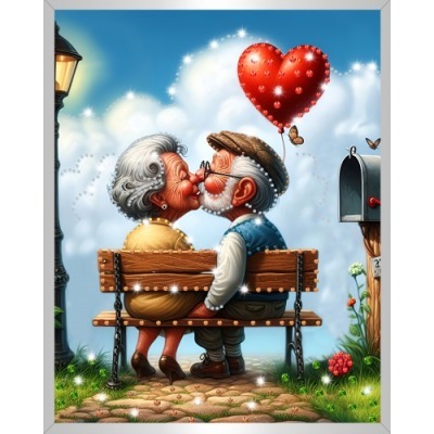 Картина СЕРДЦА В ОБЪЯТИЯХ В...