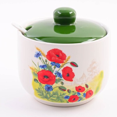 Сахарница с крышкой 520мл с...