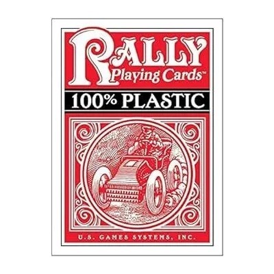 Карты "100% Plastic Rally Playing Сards red" (64639)