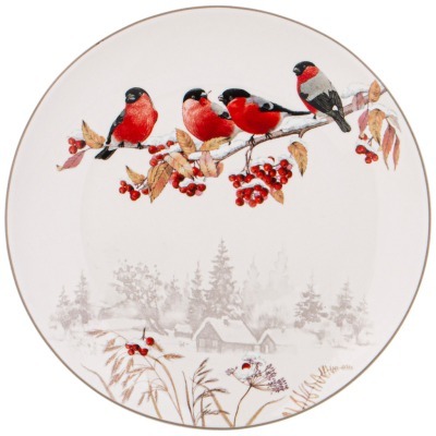 Тарелка закусочная lefard "лесная сказка" 20,5см (85-1912) 