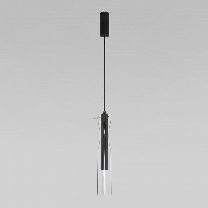 Фото Подвесной светильник Eurosvet Swan 50253/1 LED черный EV_a063277 - интернет-магазин МегаТерем в Москве