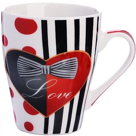 Фото Кружка 340 мл Love Symphony LORAINE (9-25972-2) - интернет-магазин МегаТерем в Москве