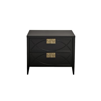 Тумба прикроватная черная 6...