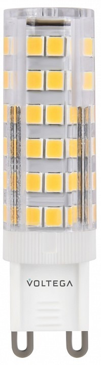 Фото Лампа светодиодная Voltega Capsule G9 G9 7Вт 3000K 7187 VLG_7187 - интернет-магазин МегаТерем в Москве