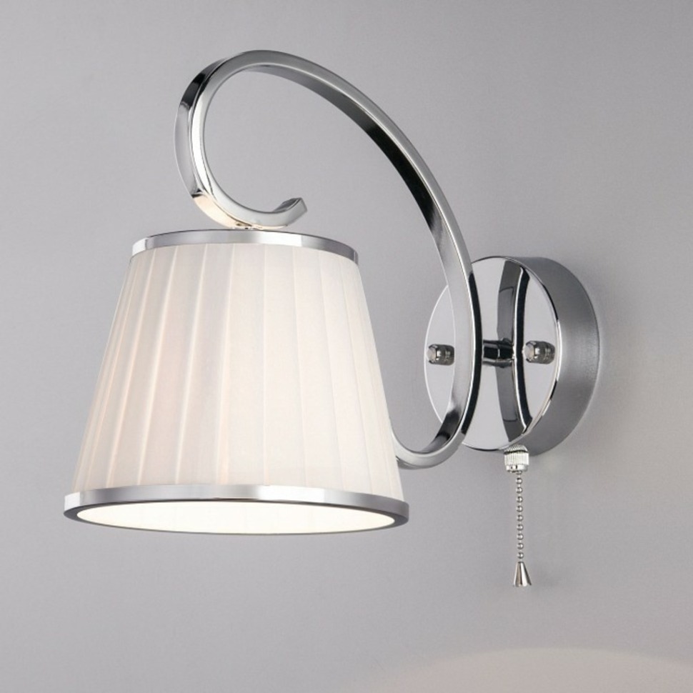 Фото Бра Eurosvet Tessa 60088/1 хром EV_a043767 - интернет-магазин МегаТерем в Москве